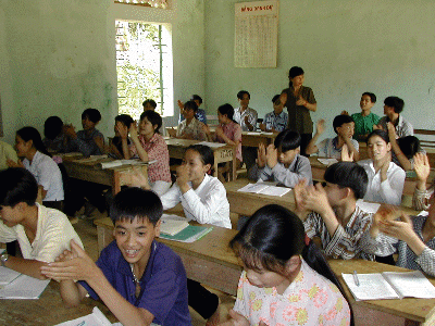 skole i Mai Chau